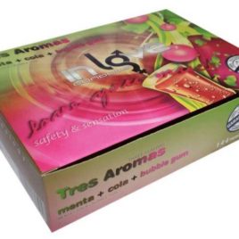 IN LOVE 3 AROMAS – MENTA COLA CHICLE – 144 UNDS