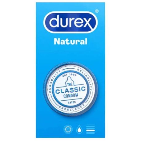 Durex classic 6 condones