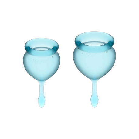 satisfyer-feel-good-menstrual-cup-light-blue-front-view