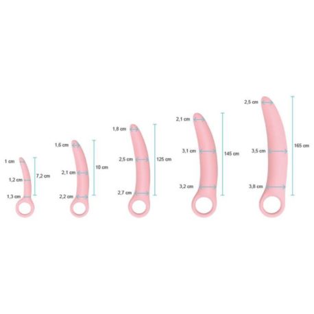 set 5 dilatadores vaginales 1