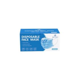 Pack 50 Mascarillas Langci Higiénicas Protectoras Desechables – BFE>95% – 3 Capas – Azul