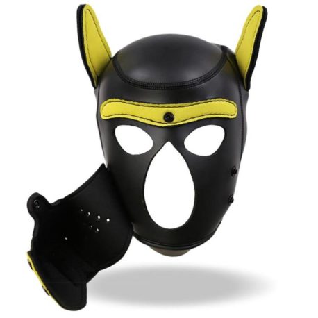 5-hound-mascara-de-perro-de-neopreno-con-hocico-extraible-negro-y-amarillo-talla-l