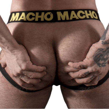 MACHO – MX25NC JOCK CUERO AMARILLO