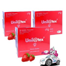 Pack Ahorro – 432 Condones de Fresa