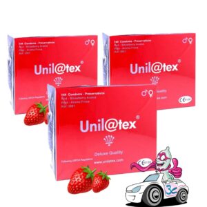 Pack Ahorro – 432 Condones de Fresa