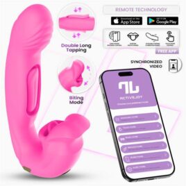 Bimby Vibrador con Mordisqueo y Lengua Doble Tapping con APP