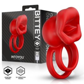 Bittey Anillo Vibrador con Biting – Mordisqueo