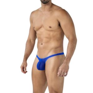 Tanga Plus Mesh Electric Blue