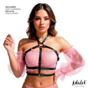 Elva Arnés de Pecho Cuero Vegano Talla Única