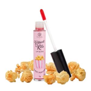 Lip Gloss Vibrant Kiss Sabor Palomitas Dulces 7gr