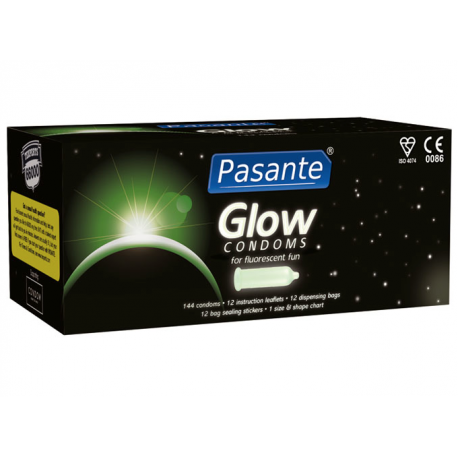 Pasante Glow Fosfi 144 condones