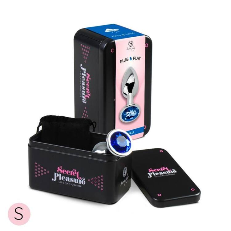 Plug Anal Talla S Azul