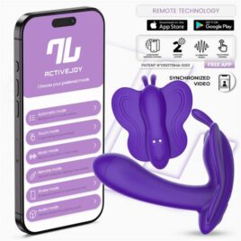 Wingy Estimulador Mariposa con APP Púrpura